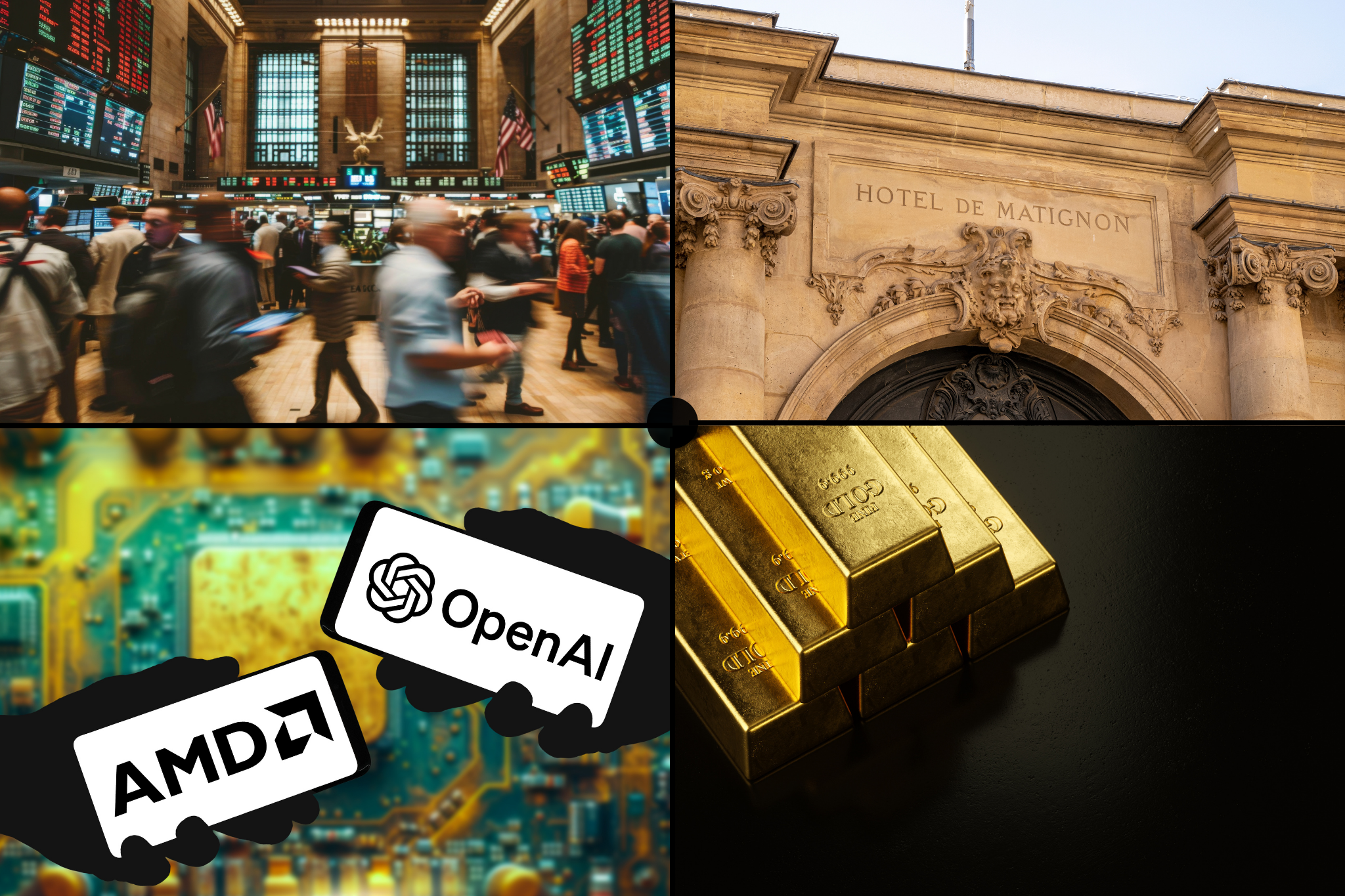 La folle journée de lundi vous dit tout sur la bourse en 4 graphes